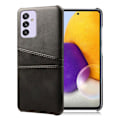 Miniatyrbillede 1 af 2: Dual Card Samsung Galaxy Quantum 2 / Samsung Galaxy A82 5G cover - Sort Black