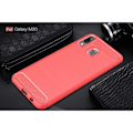 Pikkukuva 2 / 2: Carbon Flex Samsung Galaxy M20 kuoret - Punainen Red