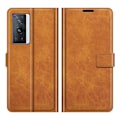 Pikkukuva 1 / 2: Lompakko Nahkakotelo For Vivo X70 Pro - Keltainen Yellow