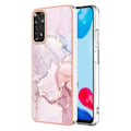 Pikkukuva 1 / 2: Marble design Xiaomi Redmi Note 11S / Xiaomi Redmi Note 11 kotelot - Ruusukultainen Marmori Sumu Pink