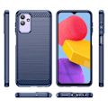 Miniatyrbillede 2 af 2: Carbon Flex Etui Samsung Galaxy M13 5g - Blå Blue