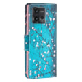 Pikkukuva 2 / 6: Wonderland Motorola Moto G72 Läppäkotelo - Plum Blossom Blue