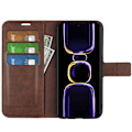 Pikkukuva 6 / 6: Lompakko Nahkakotelo For Xiaomi Redmi K60 / K60 Pro - Ruskea Brown