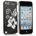 Miniatyrbillede 2 af 2: BlingCase (Silver Rose 2) Bling etui til iPod Touch 5 Multicolor