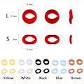 Miniatyrbillede 2 af 2: 2 Pairs Samsung Buds Live silicone earbuds - Red Red