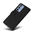 Miniatyrbillede 2 af 2: Tekstureret Læder Etui med Strop TilMotorola Moto G200 5G / Edge S30 - Sort Black
