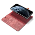 Pikkukuva 2 / 2: DG.Ming iPhone 13 Mini 2-in-1 Lompakko Suojakotelo - Punainen Red