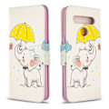 Pikkukuva 2 / 2: Wonderland LG K61 kotelot - Norsu ja Sateenvarjo Multicolor