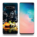 Pikkukuva 2 / 2: Samsung Galaxy S10 Plus kuvioitu suojakotelo - Hedelmät Multicolor