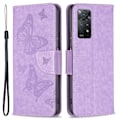 Pikkukuva 1 / 2: Butterfly Xiaomi Redmi Note 11S 5G / Xiaomi Redmi Note 11 Pro nahkakotelo - Violetti Purple