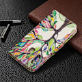 Pikkukuva 2 / 2: Wonderland Samsung Galaxy A20e kotelot - Värjätty Puu Multicolor