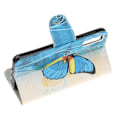 Miniatyrbillede 2 af 2: Wonderland Samsung Galaxy A70 etui - Blå Sommerfugl Blue