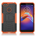 Pikkukuva 1 / 2: Offroad Motorola Moto E6 Play kotelot - Musta / Oranssi Orange