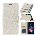 Miniatyrbillede 1 af 2: ASUS Zenfone 4 Max 5.2 (ZC520KL) Etui med krokodile tekstur - Hvid White