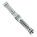Miniatyrbillede 1 af 2: 22 mm enkel urrem i rustfrit stål til Garmin- og Coros-ure - Sølv Silver grey