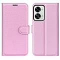 Miniatyrbillede 1 af 2: Klassisk OnePlus Nord 2T flip etui - Pink Pink