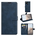 Miniatyrbillede 2 af 2: Wallet-style Læder Etui til Google Pixel 5a - Blå Blue