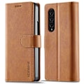 Pikkukuva 1 / 2: LC.IMEEKE Samsung Galaxy Z Fold4 Läppäkotelo - Vaalean Ruskea Brown