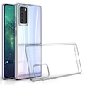 Miniatyrbild 1 av 2: Ultrasmalt transparent fodral för Samsung Galaxy Note 20 5G Transparent