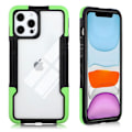 Pikkukuva 1 / 2: Shockproof Protection Suojakuori For iPhone 12 Pro Max - Musta / Vihreä Black