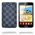 Miniatyrbillede 2 af 2: BlackBerry Chess (Sort) Samsung Galaxy Note Cover Silver grey