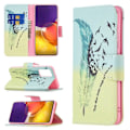 Pikkukuva 2 / 2: Wonderland Samsung Galaxy A82 5G Läppäkotelo - Feather Pattern Multicolor