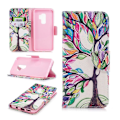 Pikkukuva 1 / 2: Samsung Galaxy S9 Plus design suojakotelo - Värikäs puu Multicolor
