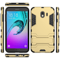 Pikkukuva 2 / 2: Samsung Galaxy J4 (2018) hieno guard combo suojakotelo - Kulta Gold