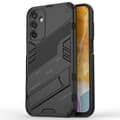 Stødsikkert moderne Samsung Galaxy M15 hybridcover - Sort Black