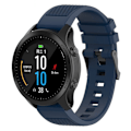 Pikkukuva 1 / 2: Garmin Fenix 5 / 5 Plus / Forerunner 935 / Approach S60 silikoninen ranneke - Tummansininen Blue