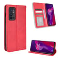 Pikkukuva 1 / 2: Bofink Vintage OnePlus 9RT 5G nahkakotelo - Punainen Red