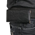 Miniatyrbillede 2 af 2: Belt Clip (Sort) Samsung Galaxy S5 Læder Flip Etui Black