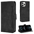 Pikkukuva 1 / 2: Moderni Nahkalaukku For iPhone 13 Mini - Musta Black