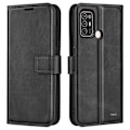 Pikkukuva 1 / 2: Lompakko Nahkakotelo For ZTE Blade A52 - Musta Black