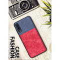 Pikkukuva 2 / 2: Jeans Samsung Galaxy A50 flip case - Sininen / Punainen Multicolor