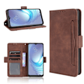 Miniatyrbillede 2 af 2: Modern-styled Læder Pung Etui til Motorola Moto G50 - Brun Brown