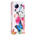 Pikkukuva 2 / 6: Wonderland Xiaomi 13 Lite / Civi 2 Läppäkotelo - Two Butterflies Multicolor
