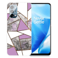 Pikkukuva 1 / 2: Marble OnePlus Nord N200 5G Suojakotelo - Violetti / Valkoinen / Harmaa Marble Multicolor