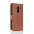 Miniatyrbillede 2 af 2: Huawei Mate 10 Pro Etui med indbygget pung - Brun Brown