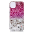 Pikkukuva 2 / 2: Marble iPhone 11 Pro Max kuoret - Säihkyvä Marmori Kuvio Pink