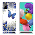 Miniatyrbild 1 av 2: Butterfly läder Samsung Galaxy A51 fodral - Flerfärgad multifärg