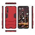 Pikkukuva 2 / 2: Huawei P20 Pro Guard PC TPU Hybrid Puhelin Kuori Kickstand - Punainen Red