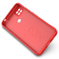 Miniatyrbild 6 av 6: Mjukt greppformat Xiaomi Redmi 9C skal - Röd Röd