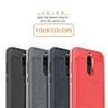 Miniatyrbillede 2 af 2: IVSO Huawei Mate 10 Lite læder belagt etui - Rød Red