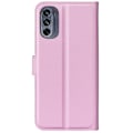 Miniatyrbillede 2 af 2: Klassisk Motorola Moto G62 5g Flip Etui - Lyserød Pink
