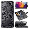 Pikkukuva 1 / 2: Mandala Samsung Galaxy A50 Flip kotelot - Musta Black