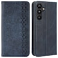 Miniatyrbillede 1 af 2: Bofink Vintage Samsung Galaxy A34 5G Læder Etui - Blå Blue