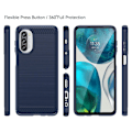 Pikkukuva 2 / 2: Carbon Flex Motorola Moto G52 kotelot - Sininen Blue