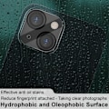 Miniatyrbild 2 av 2: IMAK iPhone 13 Mini kameralinsskydd i härdat glas + linsskydd i akryl Transparent