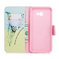 Miniatyrbillede 2 af 2: Wonderland Samsung Galaxy J4 Plus (2018) etui -  Fjermønster Multicolor